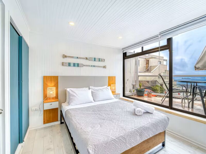 Exclusivo departamento amoblado en Reñaca con vista al mar