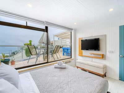 Exclusivo departamento amoblado en Reñaca con vista al mar