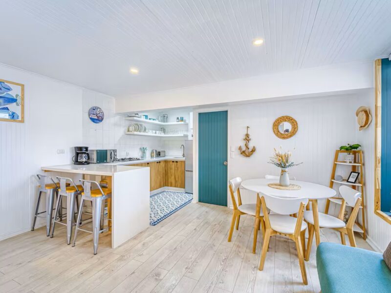 Exclusivo departamento amoblado en Reñaca con vista al mar